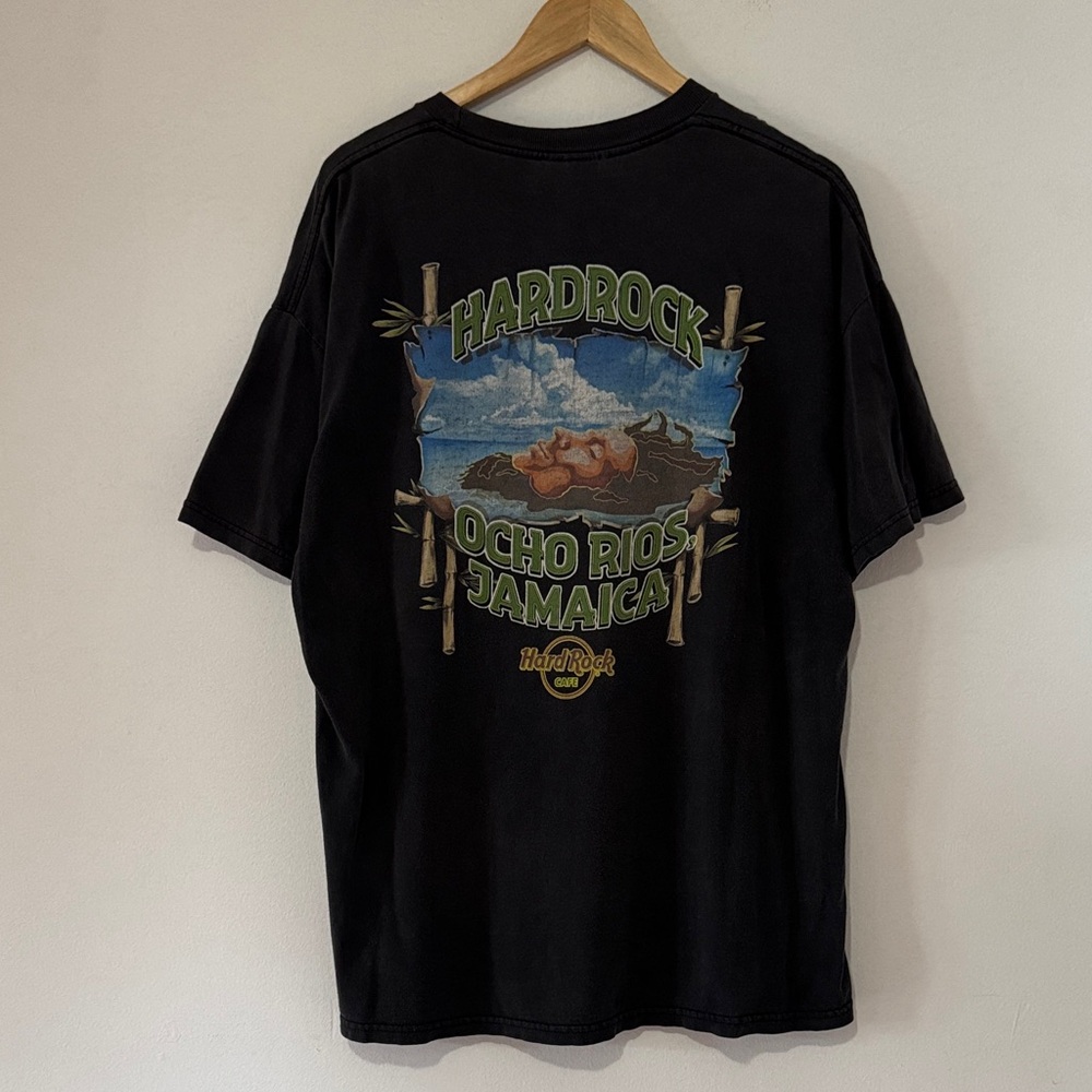 Vintage Hard Rock Cafe Jamaica T-Shirt / XL / Fade